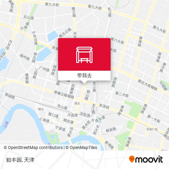 贻丰园地图