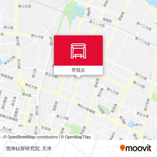 渤海钻探研究院地图