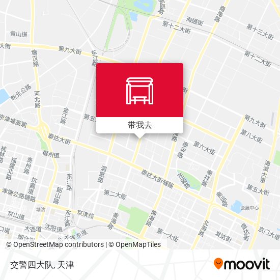 交警四大队地图