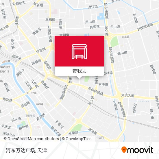河东万达广场地图
