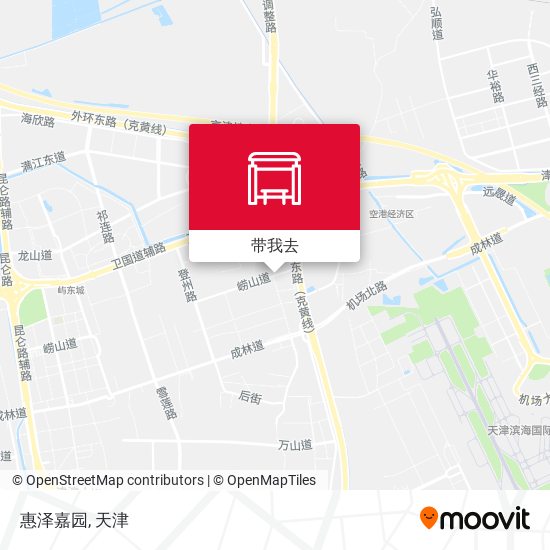 惠泽嘉园地图