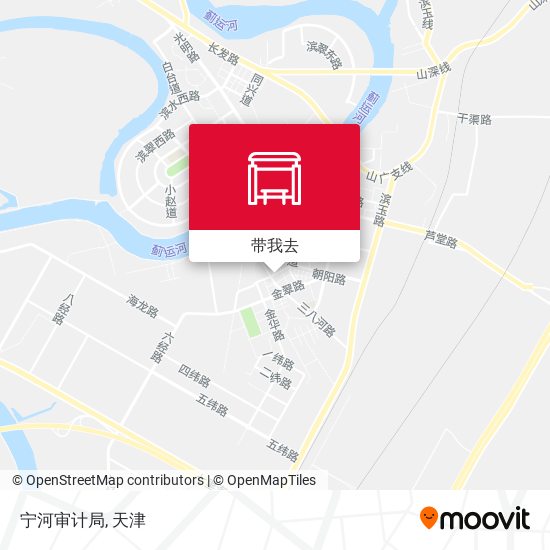 宁河审计局地图
