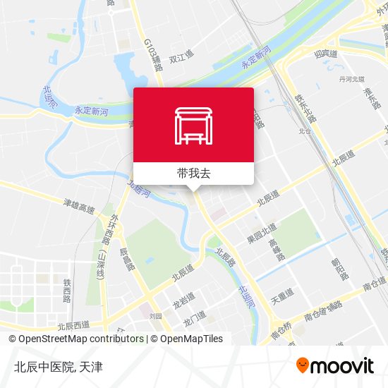 北辰中医院地图