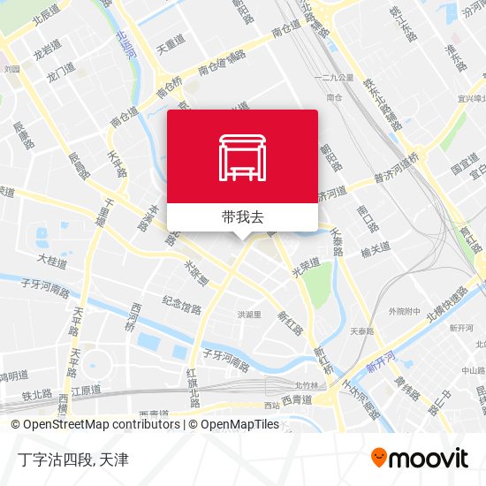 丁字沽四段地图