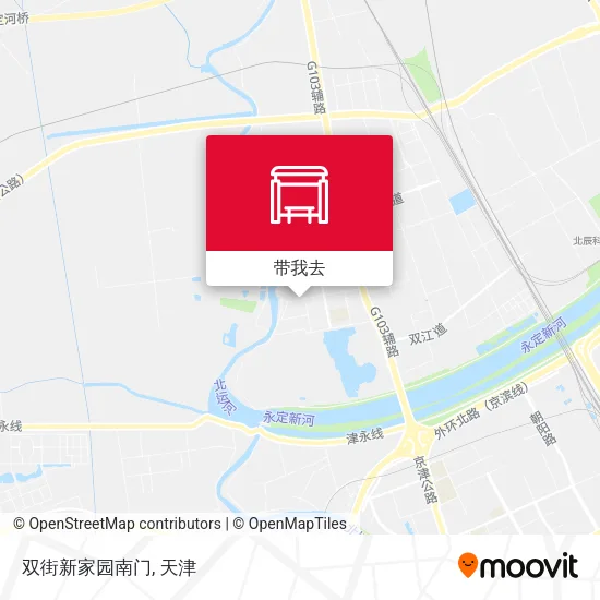 双街新家园南门地图