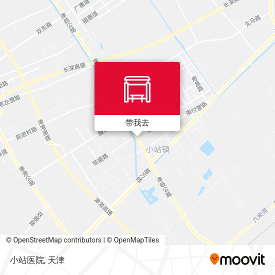 小站医院地图