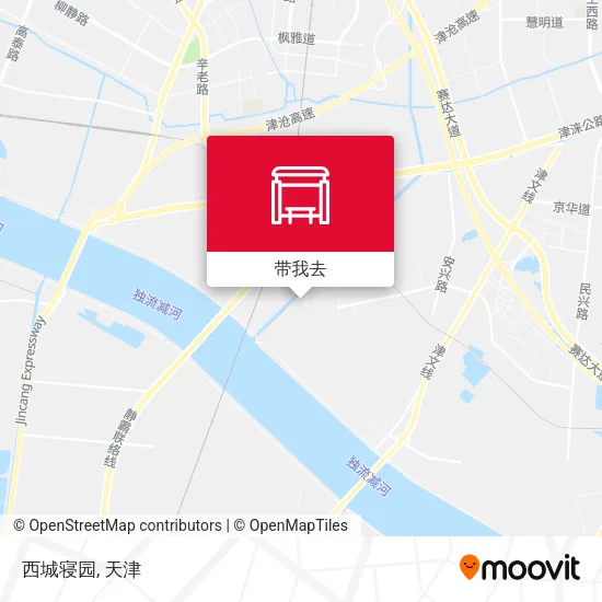 西城寝园地图