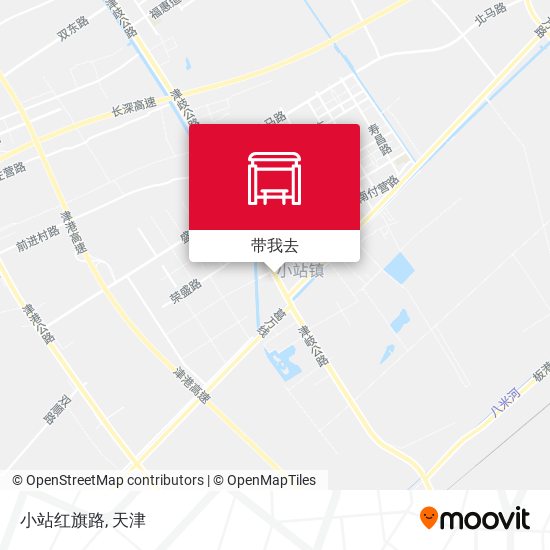 小站红旗路地图