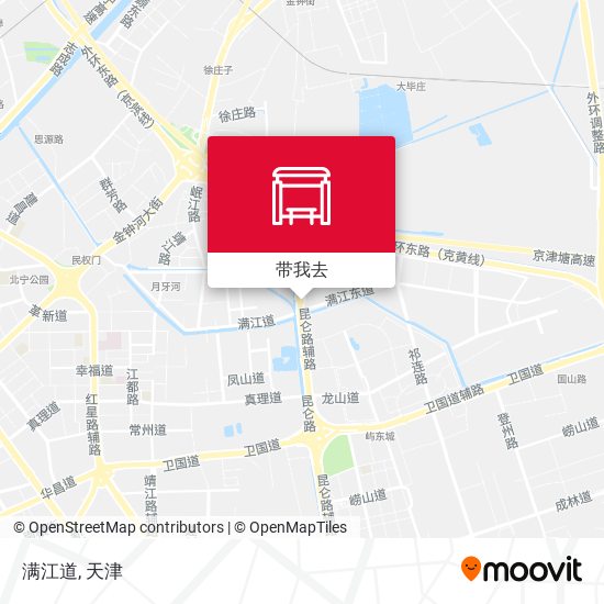 满江道地图