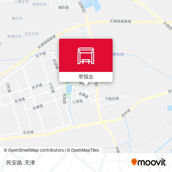 民安路地图