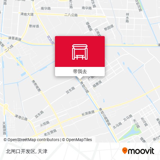 北闸口开发区地图