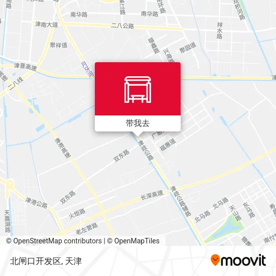 北闸口开发区地图