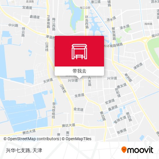 兴华七支路地图