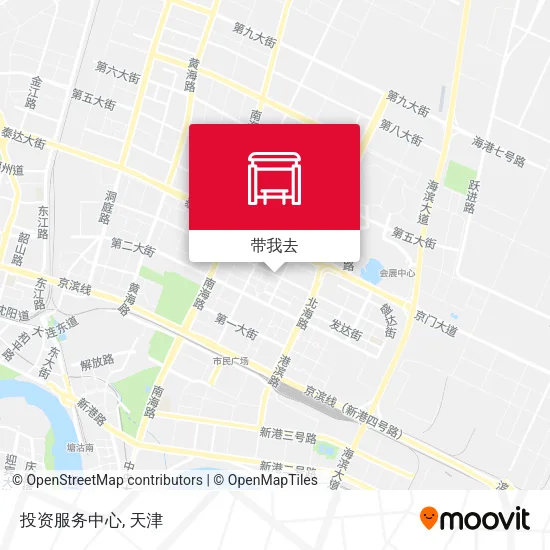 投资服务中心地图