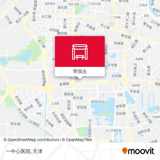 一中心医院地图