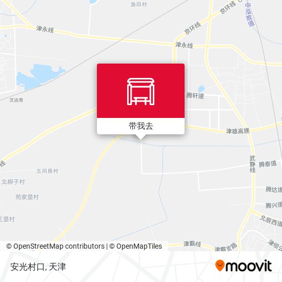 安光村口地图