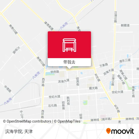 滨海学院地图
