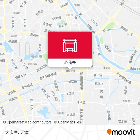 大庆里地图