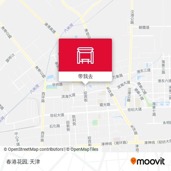 春港花园地图