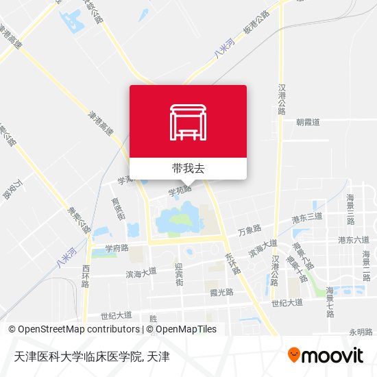 天津医科大学临床医学院地图