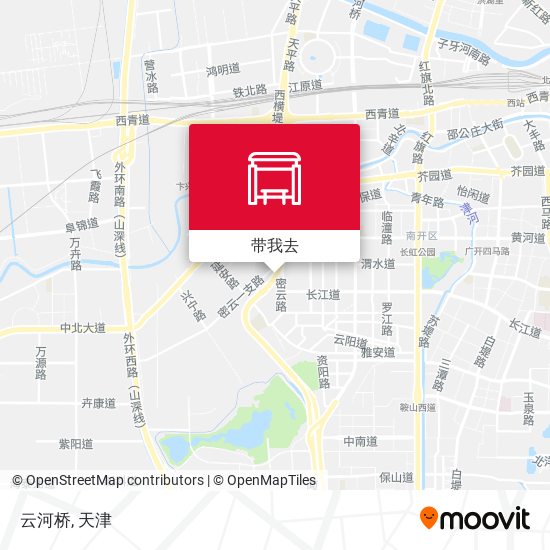 云河桥地图