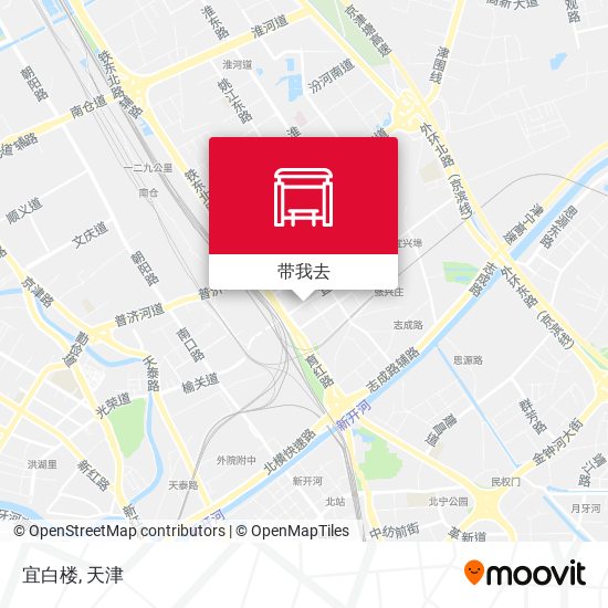 宜白楼地图