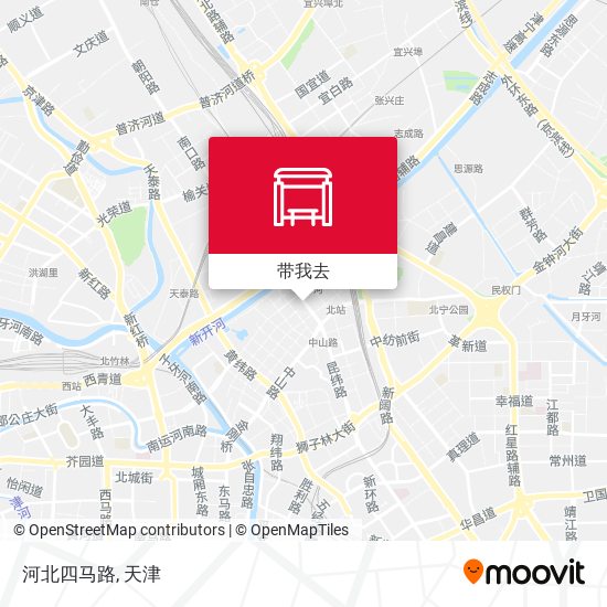 河北四马路地图