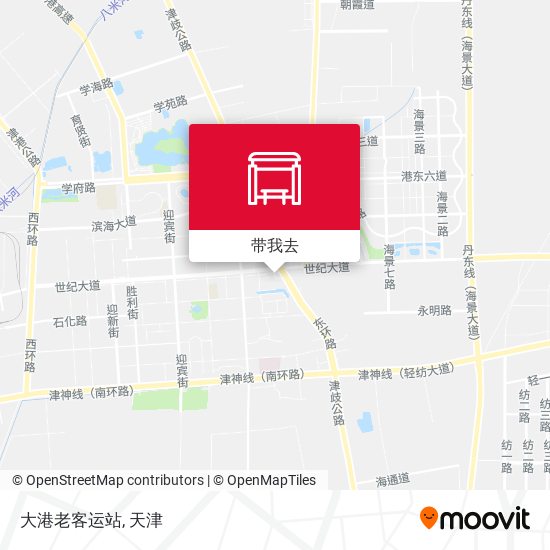 大港老客运站地图