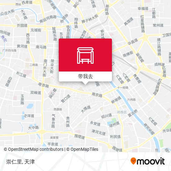 崇仁里地图