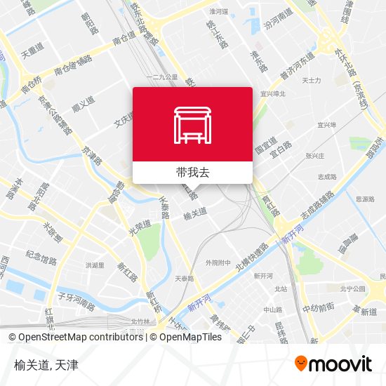 榆关道地图
