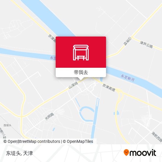 东堤头地图