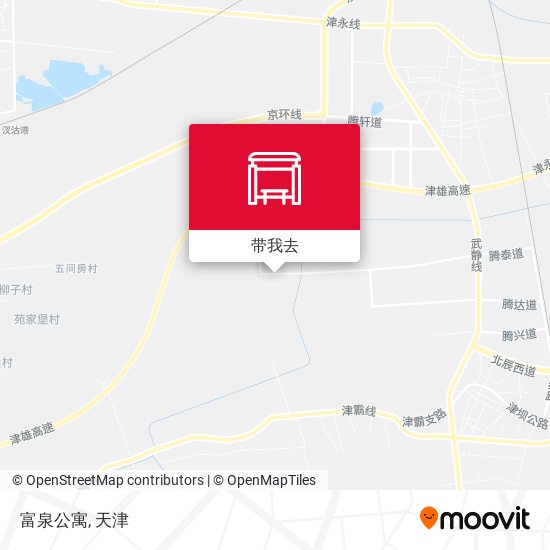 富泉公寓地图