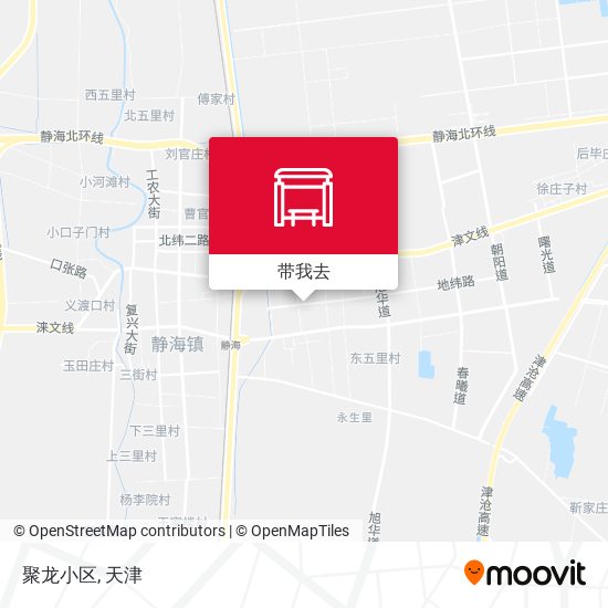 聚龙小区地图