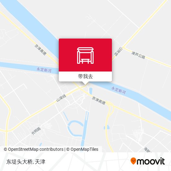 东堤头大桥地图