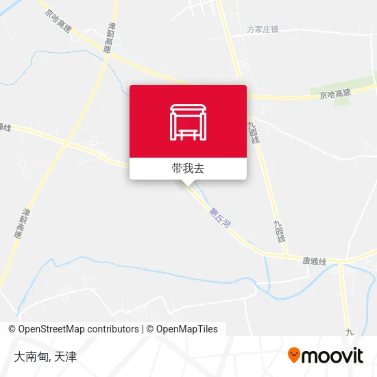 大南甸地图