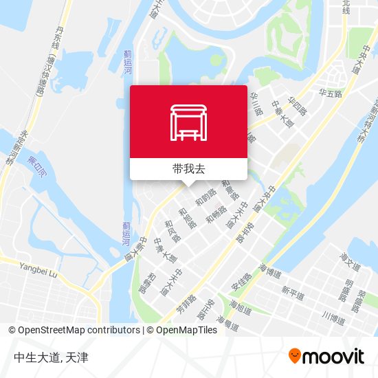 中生大道地图