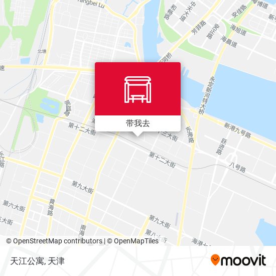 天江公寓地图