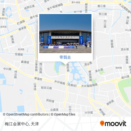 梅江会展中心地图