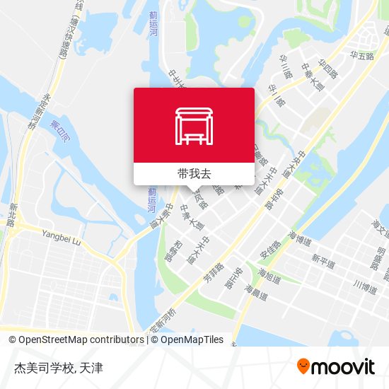 杰美司学校地图