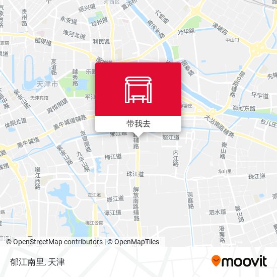 郁江南里地图