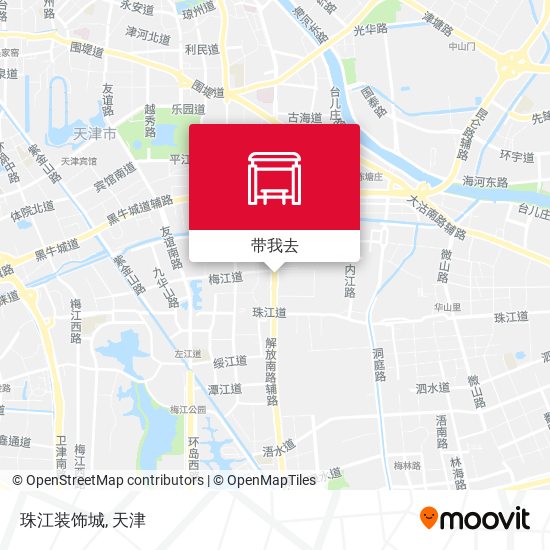 珠江装饰城地图