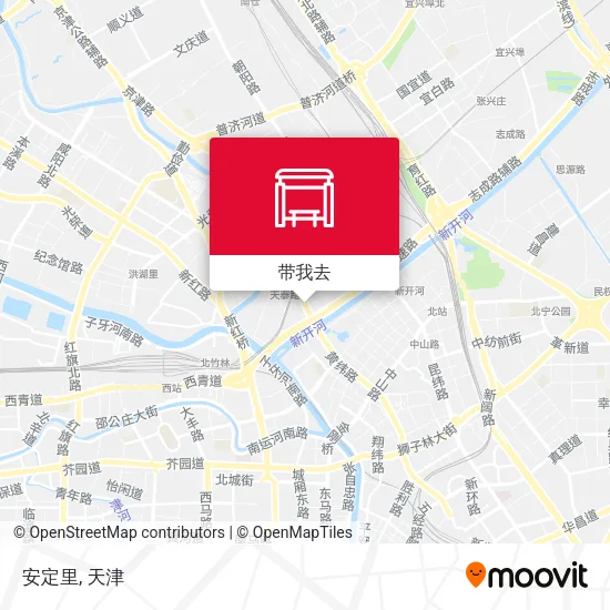 安定里地图