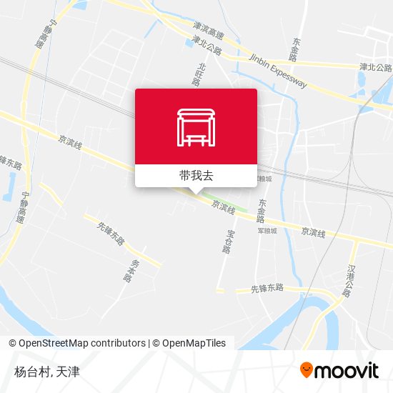 杨台村地图