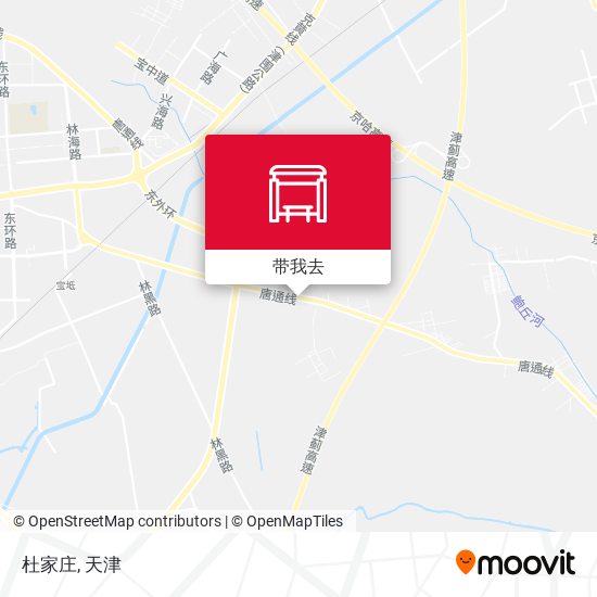 杜家庄地图