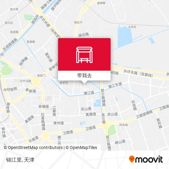 锦江里地图
