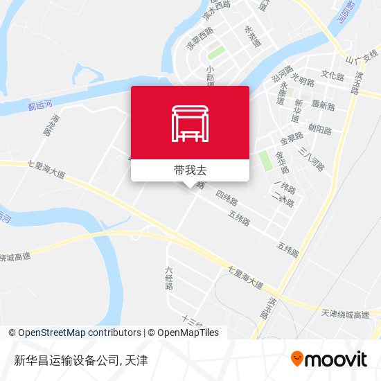 新华昌运输设备公司地图