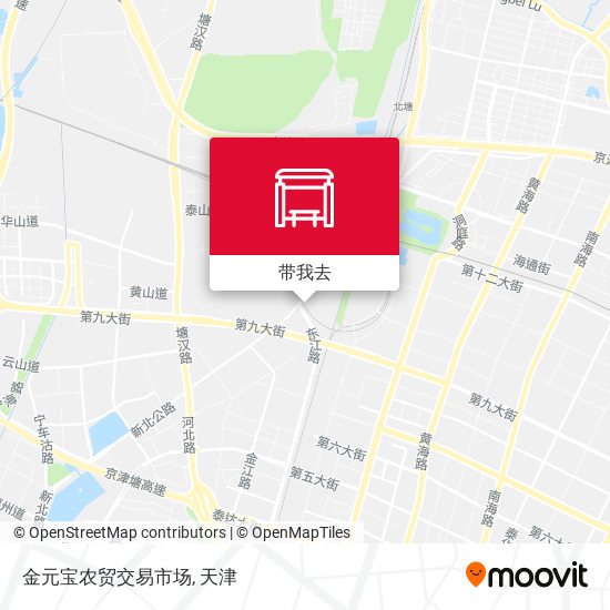 金元宝农贸交易市场地图