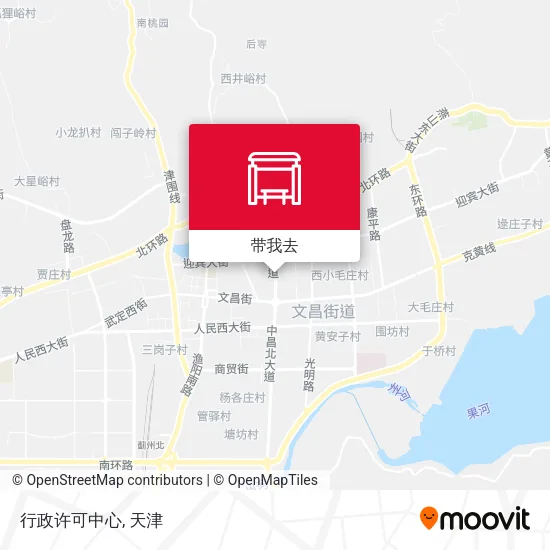 行政许可中心地图