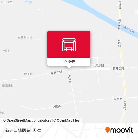 新开口镇医院地图