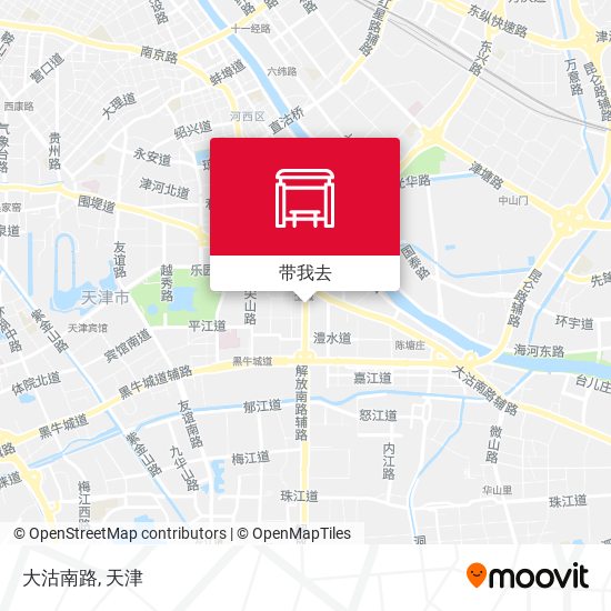 大沽南路地图